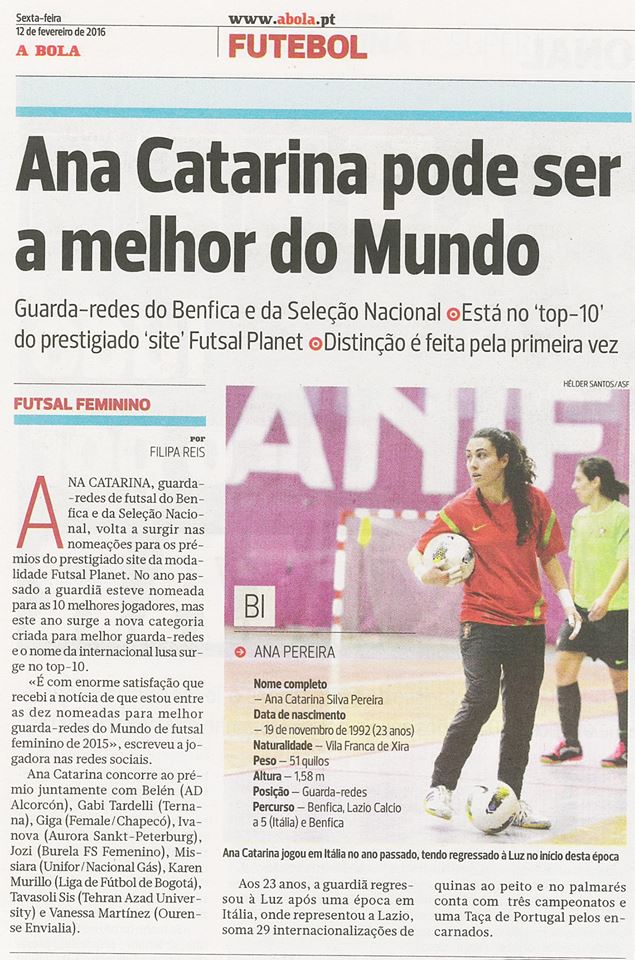 ana catarina Benfica